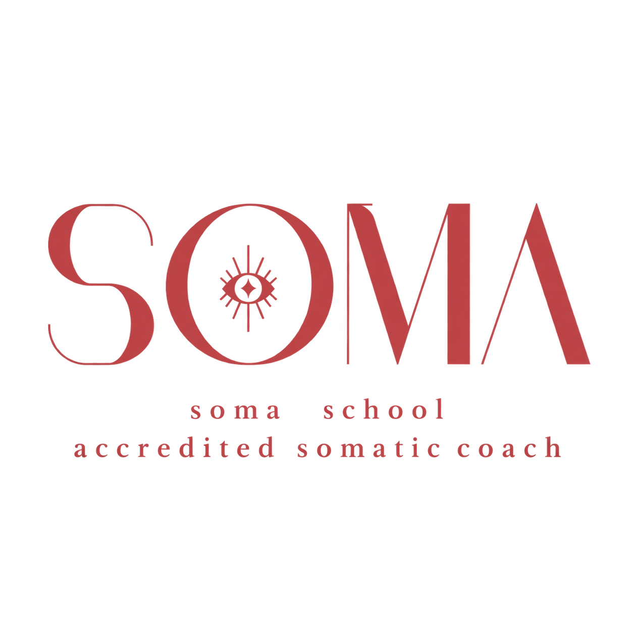 SOMA School accredited somatic coach emblem